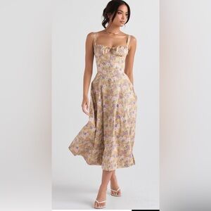 House of CB Carmen peony print. Xsmall with plus cup.